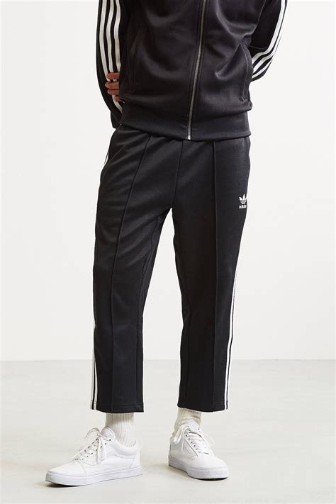 adidas originals superstar relaxed cropped track pants l|adidas superstar track pants.